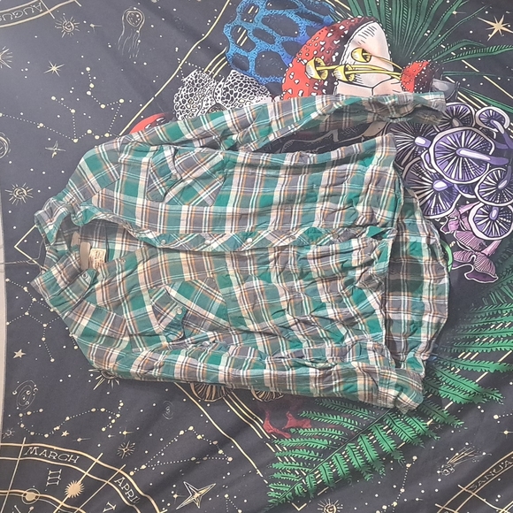 Plaid button down shirt - Picture 1 of 5